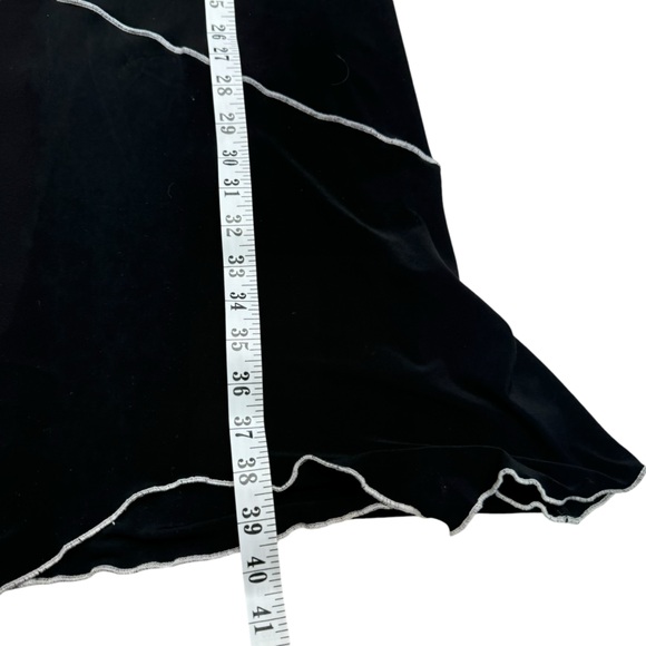 Frank Lyman Black Scoop Neck Sleeveless Midi Dress Size 10 - Picture 7 of 9